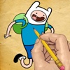 Drawing Lessons Adventure Time Version