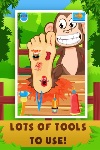 Pet Animal Foot Doctor Game screenshot 4