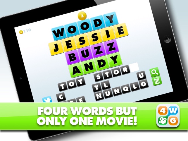 4 Word Movie Game HD - Find the link and guess the movie(圖1)-速報App