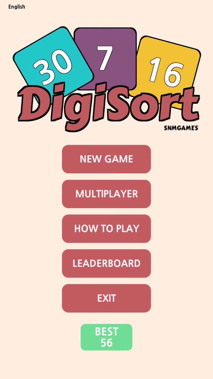 DigiSort - Crazy Math Number Sort  Online Brain Puzzle Game  Be Quick and Beat Your Friends