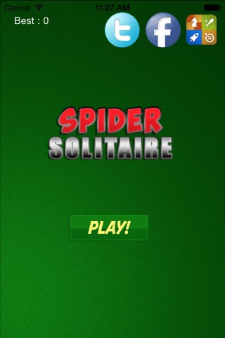 Real Spider Solitaire Classic Deluxe and Fun Card Game Pro screenshot 2