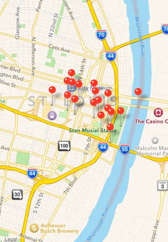 Downtown St. Louis Walking Tour App - AIA St. Louis screenshot 2