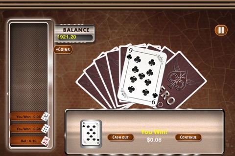 Amazing HiLo Casino Card Hero - good Vegas card betting game screenshot 2