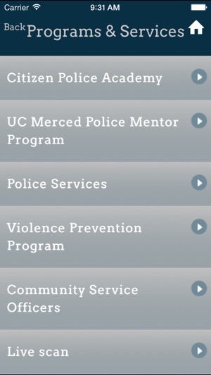 UC Merced Police(圖2)-速報App