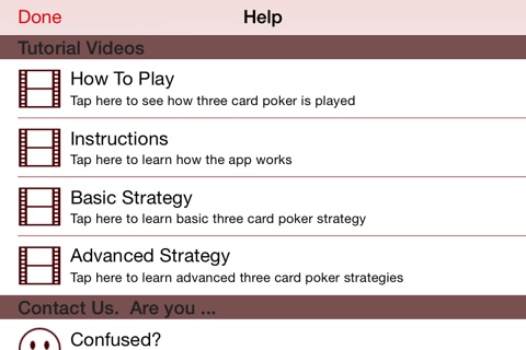 Casino Coach Three Card Poker screenshot 3