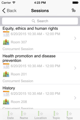 ICN 2015 Conference screenshot 3