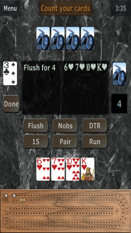 GrassGames Cribbage for iPhone