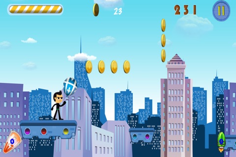 Stick Jumper - Mega Bounce and Dive Jetpack Dude Journey screenshot 3