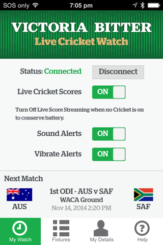 Victoria Bitter Live Cricket Watch screenshot 4
