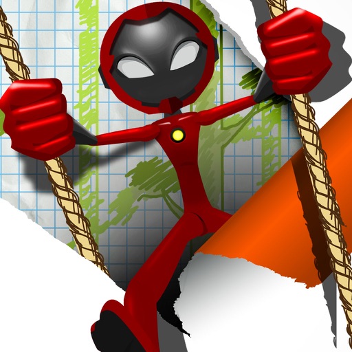 A Super Stickman Adventure -  Climb The Rope iOS App