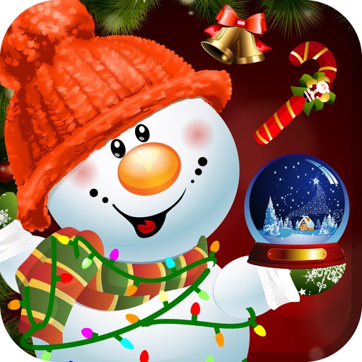 Design and Build My Frozen Snowman Christmas Creation Game - Advert Free App Icon