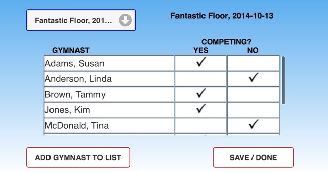 Gymnastics Meet Scores(圖4)-速報App