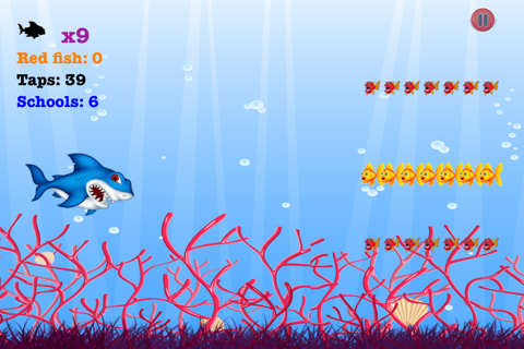 Tappy Shark - A Great White Shark vs Tiny Fish Challenge Free screenshot 3