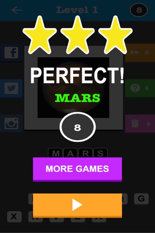 Outer Space Quiz - Word Trivia Game screenshot 4