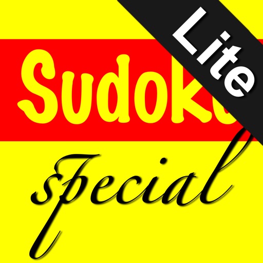 Sudoku special Lite iOS App