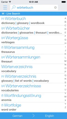 Game screenshot Free German English Dictionary and Translator (Das Deutsch-Englische Wörterbuch) mod apk