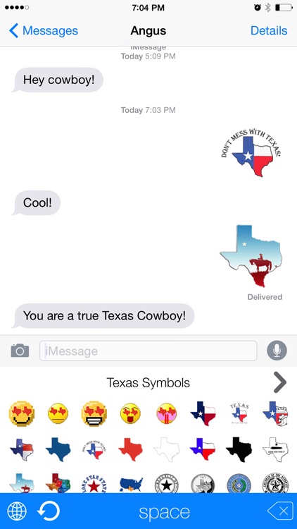 Texas Emoji Keyboard