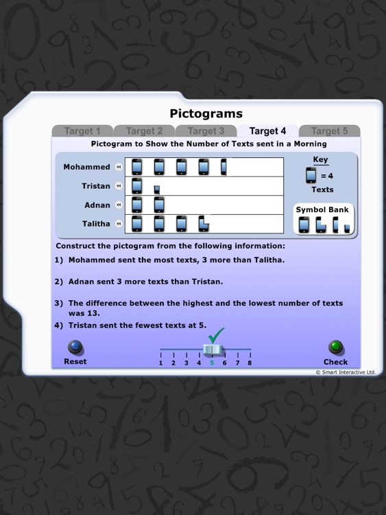 Numeracy Workout - Pictograms screenshot-3