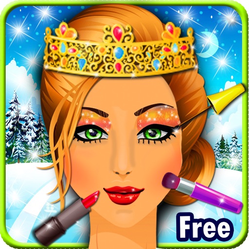 Snow queen spa salon – Princess wedding makeup and stylish dress game iOS App