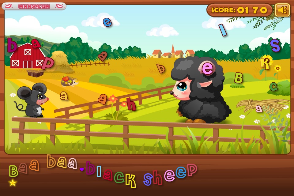 Baa Baa Black Sheep – Nursery rhyme and educational puzzle game for little kids screenshot 2