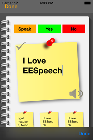 EESpeech Basic - AAC screenshot 2