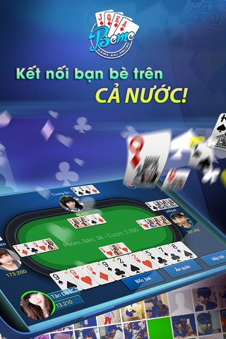 Beme - Game Danh Bai Online - Mien Phi Tang Koin screenshot 2