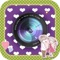 Make your picture with stickers (Photo Sticker Editor) applications, and shapes, and shapes cute pictures