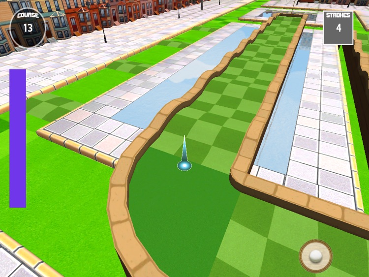 Micro City Golf - for the iPad screenshot-3