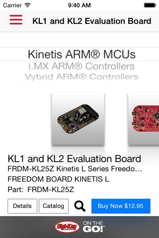NXP & Digi-Key ON-THE-GO!℠ – Electronics Solutions screenshot 2