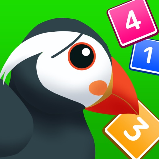 Etupirka - puffin numbers 幼児の知育リズムゲーム Icon