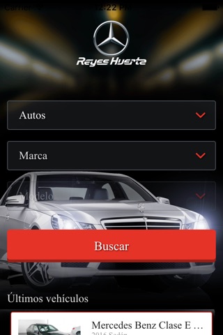 Mercedes Benz Reyes Huerta screenshot 2