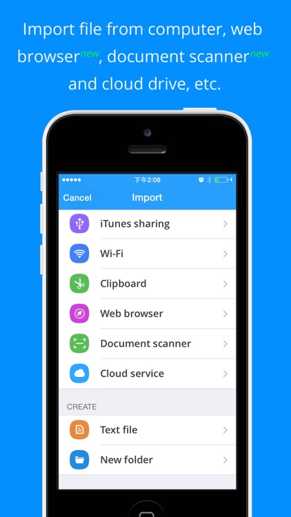 Briefcase - File manager & document pdf reader screenshot-3