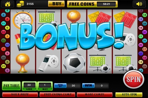 777 Ultimate Soccer Team Mobile Slots - 15+ Jackpot Sports Casino Games Free screenshot 4