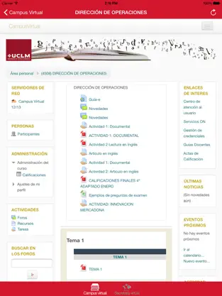 Screenshot 4 Universitarios CLM iphone