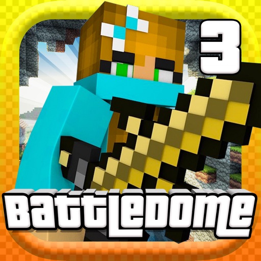 BATTLE DOME 3 - MC Mini Block Survival Shooter Game with Multiplayer icon