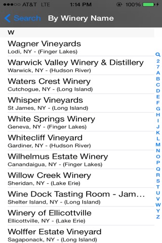 New York Winery Finder screenshot 3