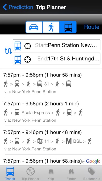 My Next Bus SEPTA Edition Pro  - Public Transportation Directions and Trip Planner screenshot-4