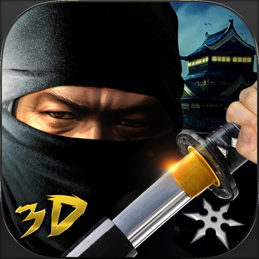 City Ninja Assassin Warrior 3D Icon
