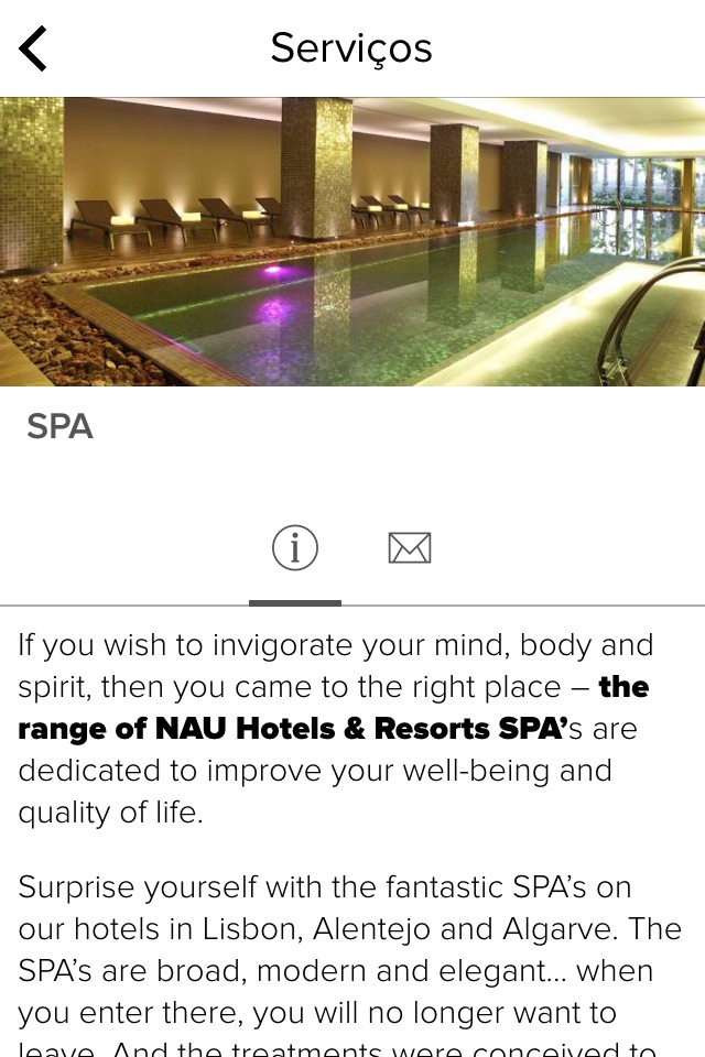 NAU Hotels & Resorts screenshot 3