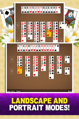 Flower Garden Solitaire Free Card Game screenshot 2