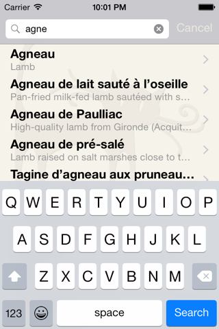 Bon appétit - French food and drink glossary - náhled