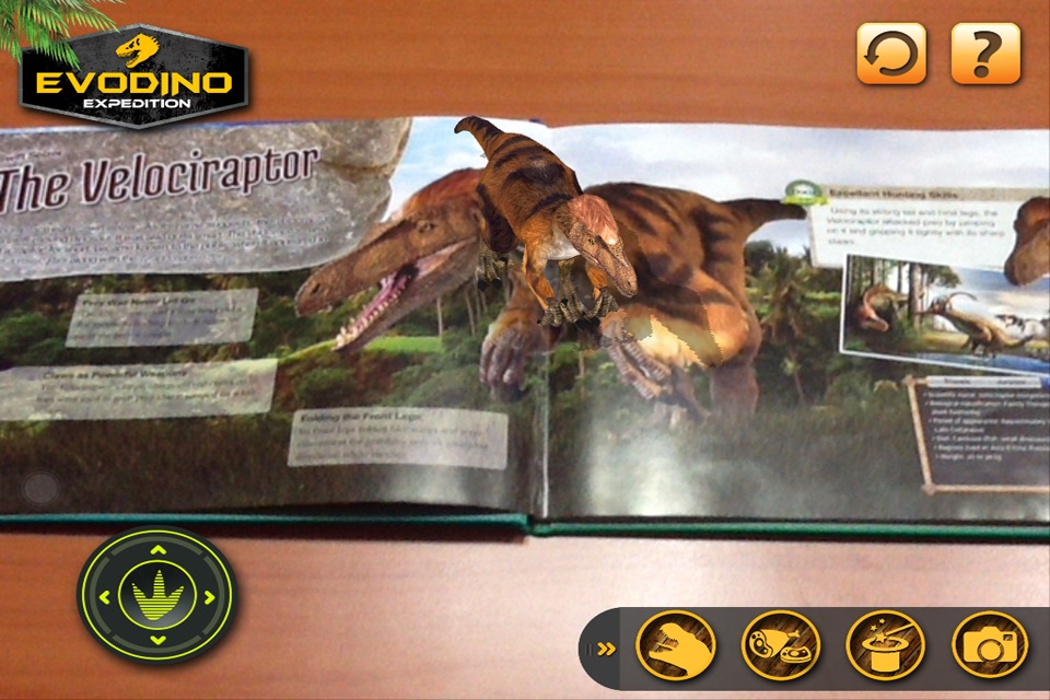 EVO DINO - Augmented Reality screenshot 2