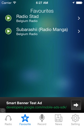 Belgium Radio News Music Recorder screenshot 3