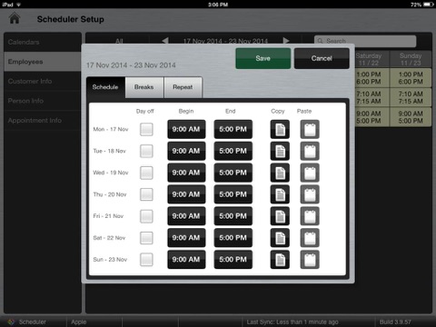 Teamwork Scheduler 3.9 RC7 screenshot 2