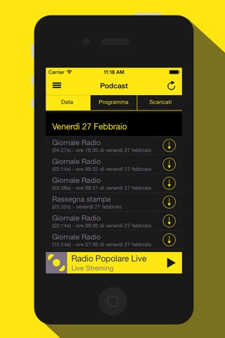 Radio Popolare screenshot 2