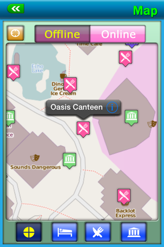 Disney World Offline Map Guide screenshot 2