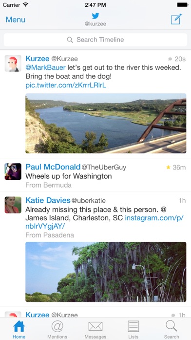 Echofon Pro for Twitter screenshot1