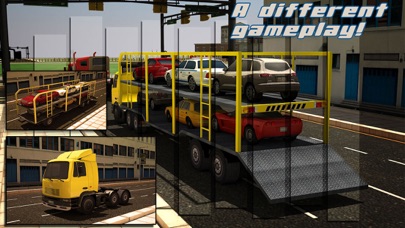 車の輸送トラック - 3Dトランスポーター貨物トラック運転手の駐車シミュレーターのおすすめ画像3