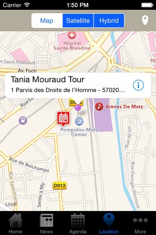 Tania Mouraud Tour screenshot 2