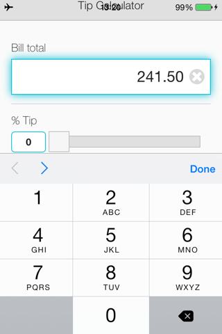 Tip Calculator App for FREE screenshot 3